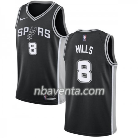 Camiseta Hombre San Antonio Spurs Patty Mills 8 Nike 2017-18 Negro Swingman Camiseta Hombre San Antonio Spurs Patty Mills 8 Nike 2017-18 Negro Swingman